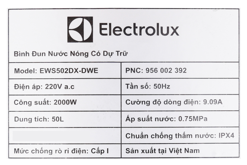 EWS502DX DWE 19