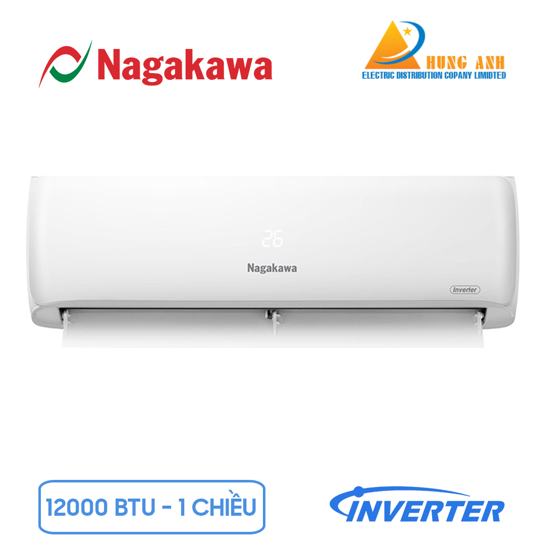 dieu hoa nagakawa inverter 1 chieu 12000 btu nis c12r2h08 chinh hang