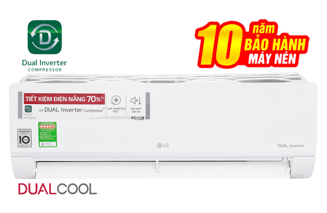 may lanh lg inverter 1 5 hp v13ens1 thiet ke tinh te sang trong 10