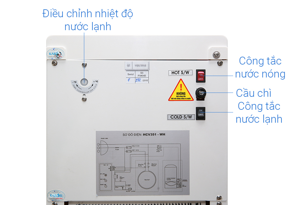 may loc nuoc tich hop nong lanh karofi hcv351 wh thuvien 8